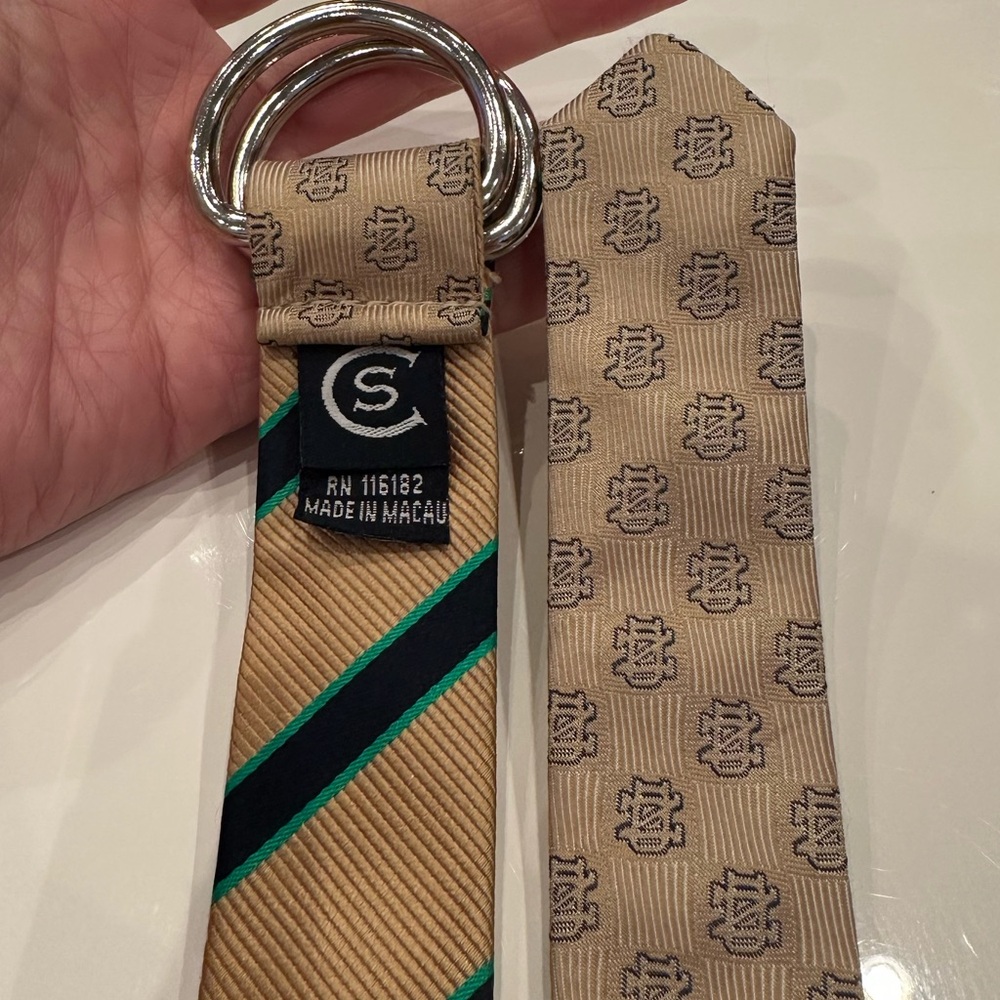 100% silk Notre Dame Belt 40in long - Picture 3 of 5